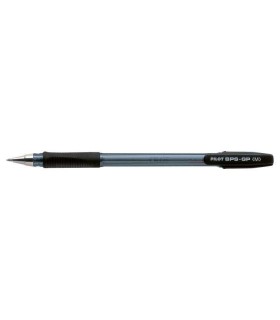 BOLIGRAFO PILOT BPS-GP NEGRO - PUNTA DE BOLA MEDIANA 1mm - TRAZO DE 0 25mm