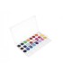 ACUARELAS JOVI PACK 24 COLORES SURTIDOS - PASTILLA 22mm + PINCEL - BRILLANTES