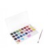 ACUARELAS JOVI PACK 24 COLORES SURTIDOS - PASTILLA 22mm + PINCEL - BRILLANTES
