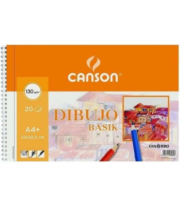 BLOC DIDUJO CANSON DASIK SIN RECUADRO 130gr  23x32 5cm