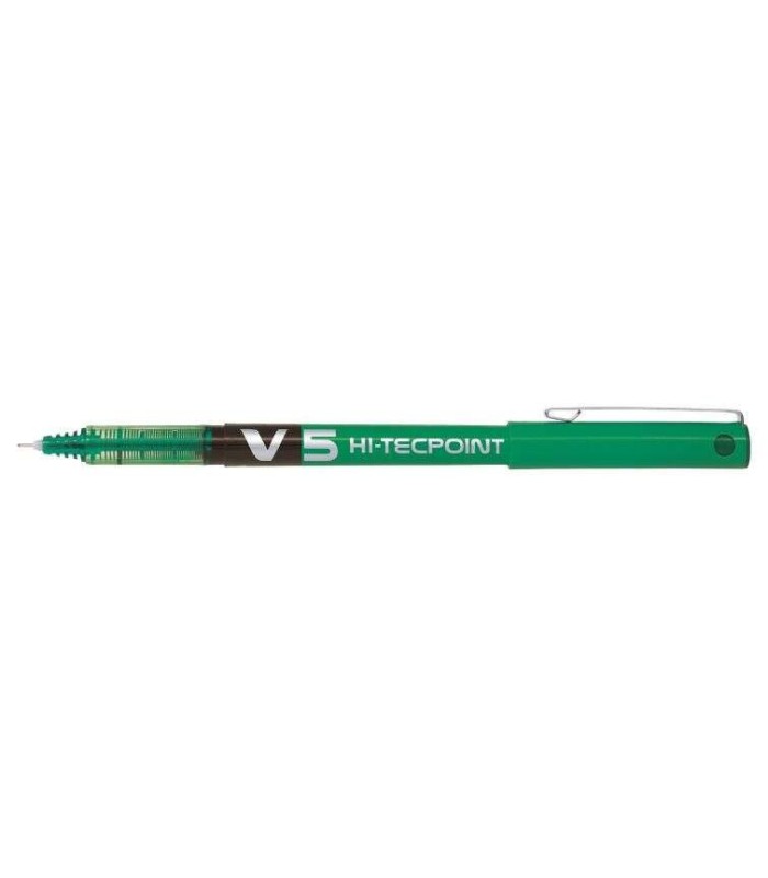 BOLIGRAFO PILOT V5 HI-TECPOINT ROLLERBALL VERDE