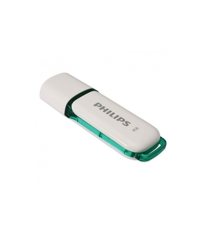 PENDRIVE PHILIPS 8GB BLANCO - USB 2 0 HIGH SPEED