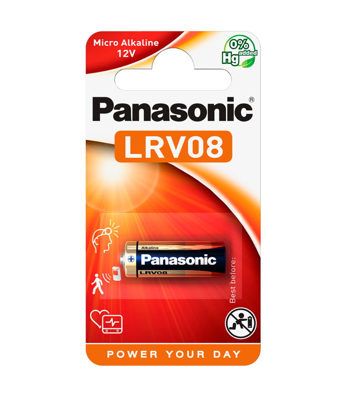PILA PANASONIC ALKALINA LRV08 12V 23A