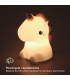 LUZ DE NOCHE INFANTIL LED UNICORNIO GSC 1W LUZ RGB - BATERIA RECARGABLE