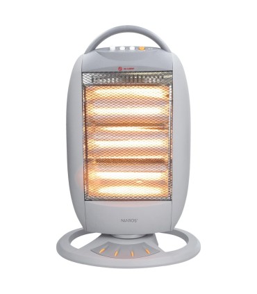 ESTUFA HALOGENA GIRATORIA BEKITRO NAIROS GSC 1200W - 3 NIVELES - DISPOSITIVO ANTIVUELCO