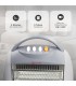 ESTUFA HALOGENA GIRATORIA BEKITRO NAIROS GSC 1200W - 3 NIVELES - DISPOSITIVO ANTIVUELCO