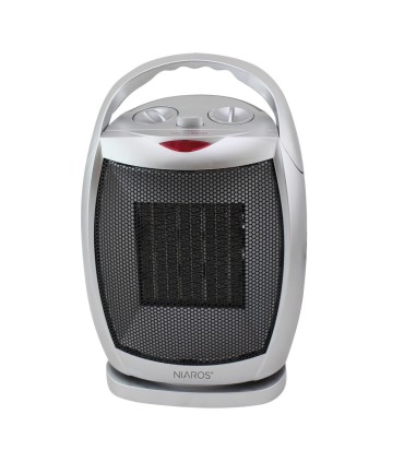 CALEFACTOR ELECTRICO VERTICAL GIRATOTIO CERAMICO PRATA GSC EVOLUTION 1500W