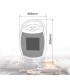 CALEFACTOR ELECTRICO VERTICAL GIRATOTIO CERAMICO PRATA GSC EVOLUTION 1500W