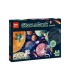 PUZZLE APLI GLOW IN THE DARK SISTEMA SOLAR 104 PIEZAS 5x5cm - INCLUYE POSTER PARA MONTAJE