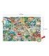 PUZZLE APLI OBSERVACION CIUDAD DE 104 PIEZAS DE 5x5cm - INCLUYE POSTER Y 3 FICHAS