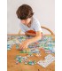 PUZZLE APLI OBSERVACION CIUDAD DE 104 PIEZAS DE 5x5cm - INCLUYE POSTER Y 3 FICHAS