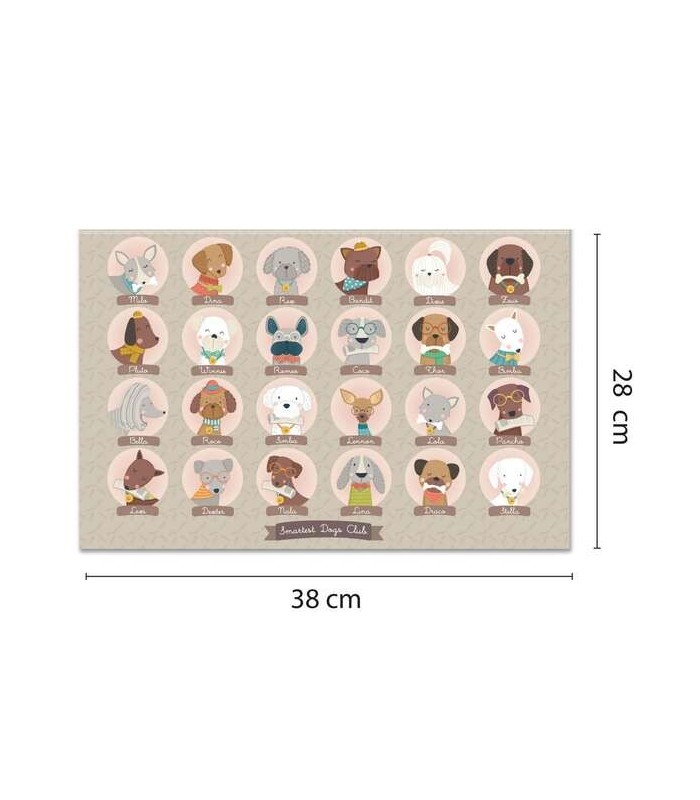 JUEGO QUIEN ES QUIEN APLI - 48 PIEZAS - TABLERO 28x96cm
