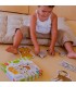 PUZZLE APLI MY FIRST SAVANNA - 16 PIEZAS GRANDES - 4 DISEÑOS DE ANIMALES
