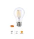 BOMBILLA LED VINTAGE SERIE ORO GSC E27 A60 6W LUZ CALIDA 3000K 630 LUMENES