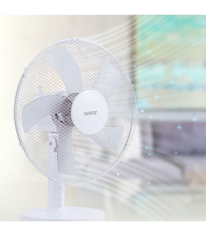 VENTILADOR SOBREMESA MACOMIA GSC Ø41cm 45W BLANCO