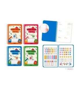 AGENDA ESCOLAR BACK TO SCHOOL 4º SEMANA VISTA INGRAF CURSO 25-26 - VARIOS COLORES