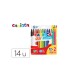 ROTULADOR CARIOCA CAJA JOY 12+2 GRATIS