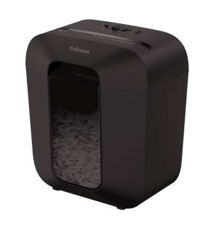 DESTRUCTORA FELLOWES LX25 NEGRA - DESTRUYE HASTA 6 HOJAS - CORTE EN PARTICULAS P-4