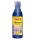 BOTELLA TEMPERA GLITTER AZUL JOVI 250ml  - PARTICULAS DE PURPURINA - SECADO RAPIDO