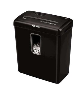 DESTRUCTORA FELLOWES POWERSHRED P-30C NEGRA - DESTRUYE HASTA 6 HOJAS - CORTE EN PARTICULAS