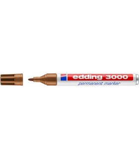 ROTULADOR PERMANENTE EDDING OCRE 3000