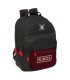 MOCHILA DOBLE ADAPT  CARRO MUNICH VULCAN NEGRO-ROJO