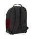 MOCHILA DOBLE ADAPT  CARRO MUNICH VULCAN NEGRO-ROJO