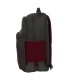 MOCHILA DOBLE ADAPT  CARRO MUNICH VULCAN NEGRO-ROJO