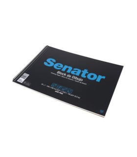 BLOCK DIBUJO SENATOR FOLIO PROLONGADO SIN MARGEN