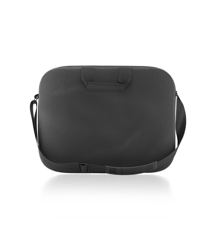 MALETIN PARA PORTATIL 15,6" AISENS NEGRO - BOLSILLO FRONTAL CON CREMALLERA