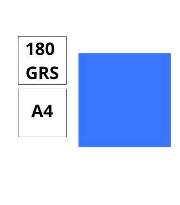 CARTULINA CANSON A-4 AZUL ULTRAMAR 185GR