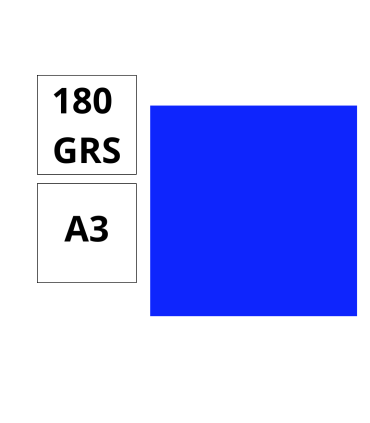 CARTULINA CANSON A-3 AZUL ULTRAMAR 185GR