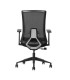 SILLA DE OFICINA CROMAD SENIOR SE6000 NEGRA - RESPALDO MALLA - SOPORTE LUMBAR AJUSTABLE