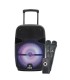 ALTAVOZ AMPLIFICADO COOLSOUND A340 250W 8" - 35W RMS - INCLUYE 2 MICROFONOS INALAMBRICOS