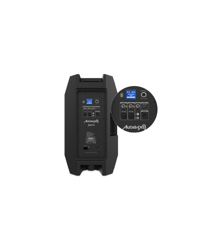 ALTAVOZ ACTIVO PROFESIONAL AUDIBAX DSP12 12" CON DSP Y BLUETOOTH - 700W PICO - 350W RMS