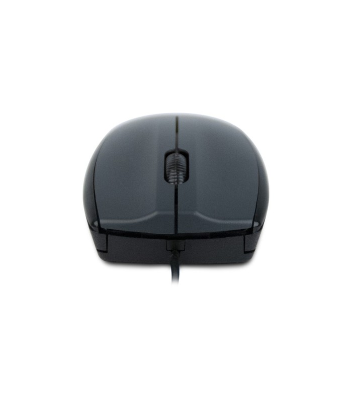 RATON CON CABLE USB NGS MIST NEGRO - 3 BOTONES - USO AMBIDIESTRO