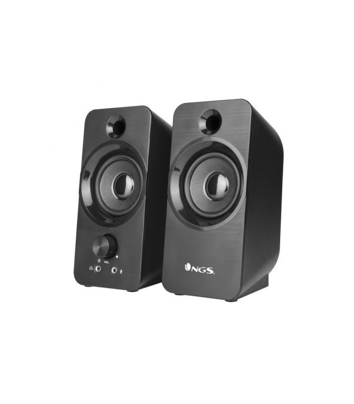 ALTAVOCES 2 0 NGS SOUNDBAD 350 12W - CONECXION JACK 3 5mm - CONTROLES EN ALTAVOZ
