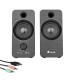 ALTAVOCES 2 0 NGS SOUNDBAD 350 12W - CONECXION JACK 3 5mm - CONTROLES EN ALTAVOZ