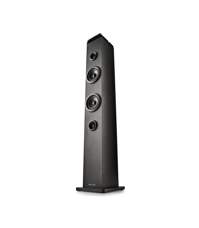 TORRE DE SONIDO NGS SKYCHARM PRO 50W - MADERA ALTA CALIDAD - BLUETOOTH, USB, RADIO