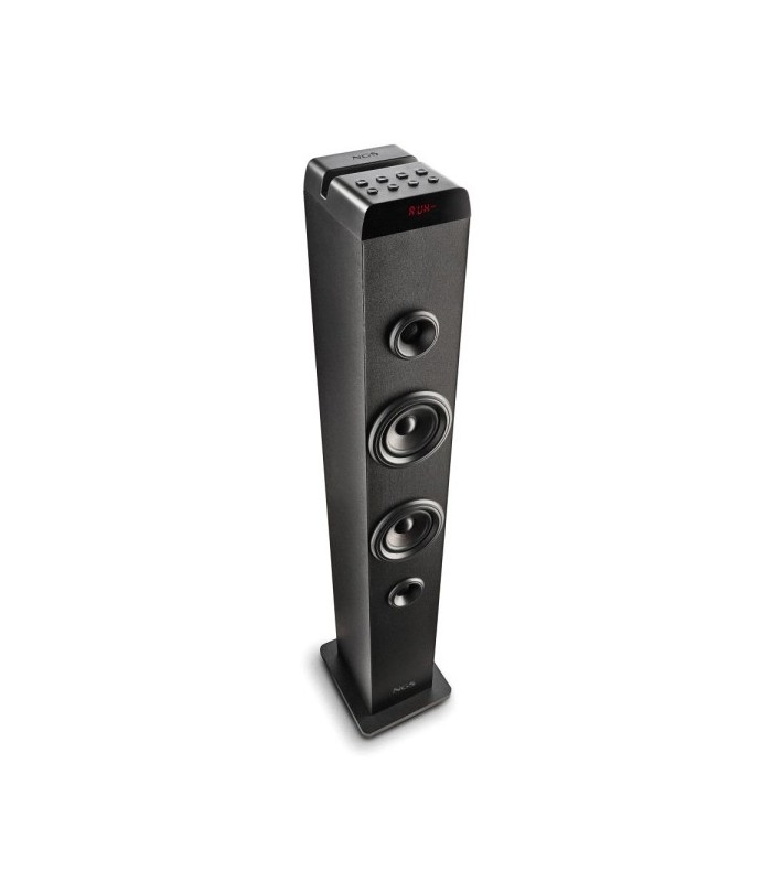 TORRE DE SONIDO NGS SKYCHARM PRO 50W - MADERA ALTA CALIDAD - BLUETOOTH, USB, RADIO