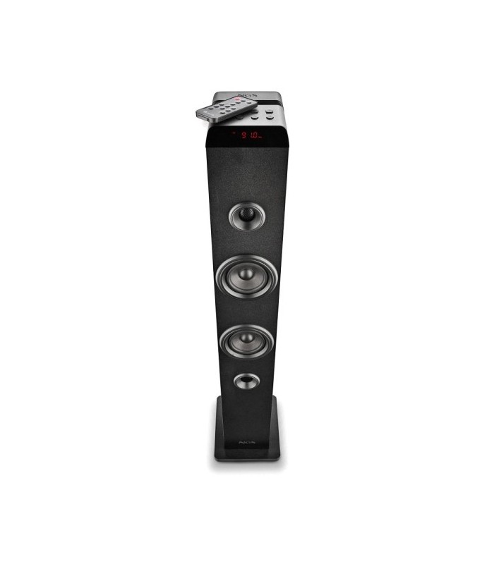 TORRE DE SONIDO NGS SKYCHARM PRO 50W - MADERA ALTA CALIDAD - BLUETOOTH, USB, RADIO