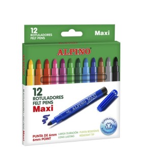 ROTULADOR 12 UND ALPINO MAXI