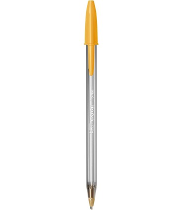BOLIGRAFO BIC CRISTAL FUN NARANJA 1,6mm