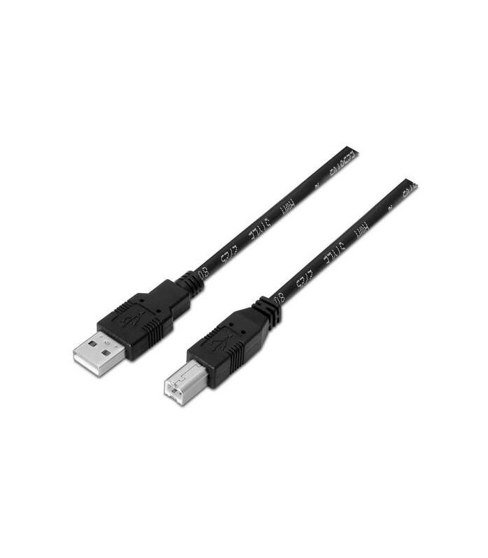 CABLE USB 2 0 IMPRESORA AISENS NEGRO - USB A MACHO-USB B MACHO - 3 METROS