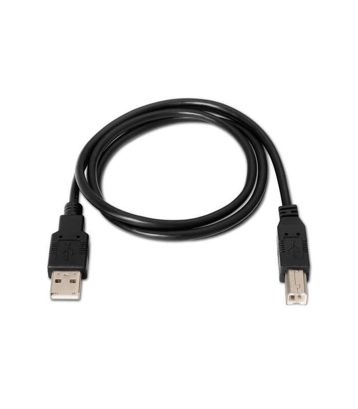 CABLE USB 2 0 IMPRESORA AISENS NEGRO - USB A MACHO-USB B MACHO - 3 METROS