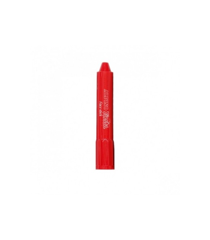 BARRA PINTURA FACIAL ROJO ALPINO FACE STICK - TESTADO DERMATOLOGICAMENTE