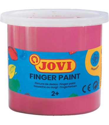 PINTURA DEDOS MAGENTA 125ML - TEXTURA GELATINOSA - LAVABLE - NO TOXICOS