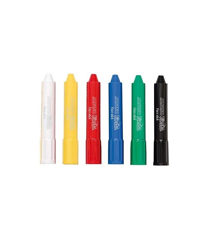 EXPOSITOR 36 BARRAS PINTURA FACIAL FACE STICK ALPINO - TESTADO DERMATOLOGICAMENTE