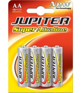 PILAS JUPITER AA LR06 PAQUETE 4 UNIDADES