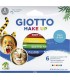LAPICES COSMETICOS GIOTTO MAKE UP CLASSIC PACK 6 COLORES - TESTADO DERMATOLOGICAMENTE